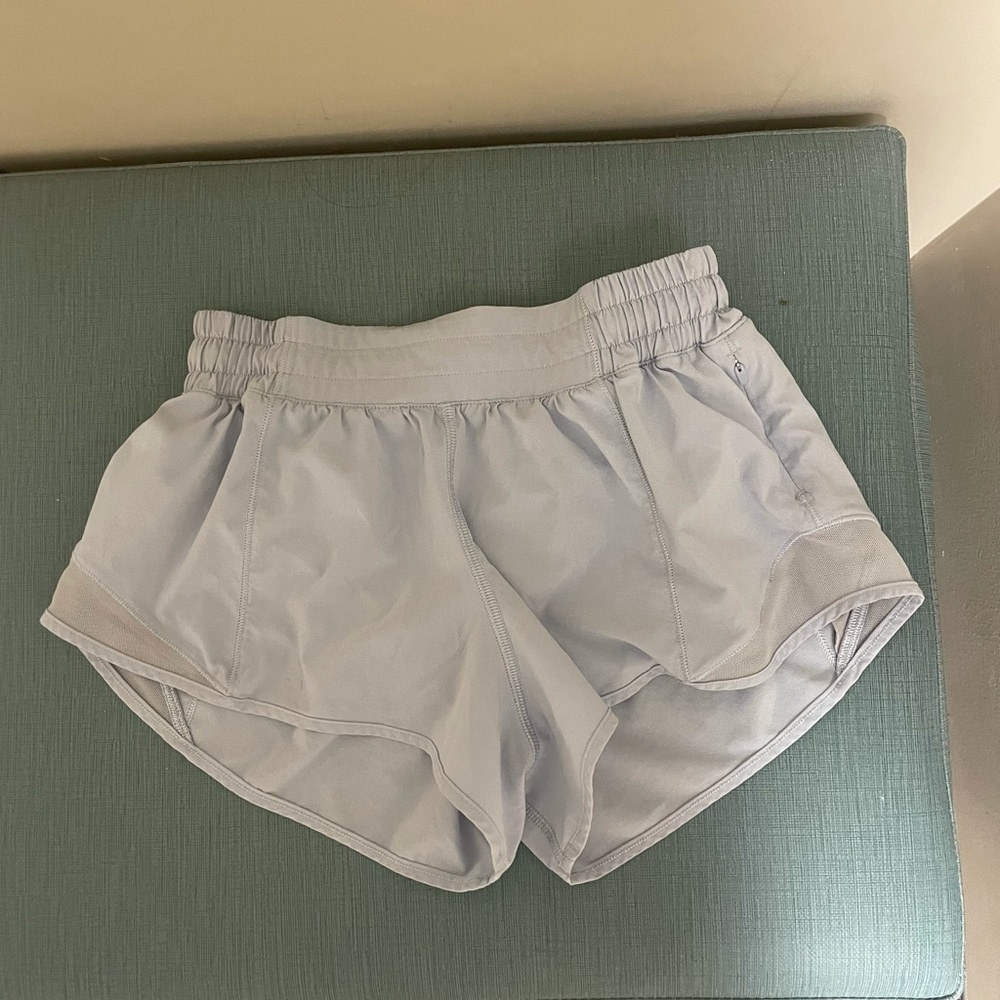 Lululemon Hotty Hot Shorts Light Blue/Periwinkle